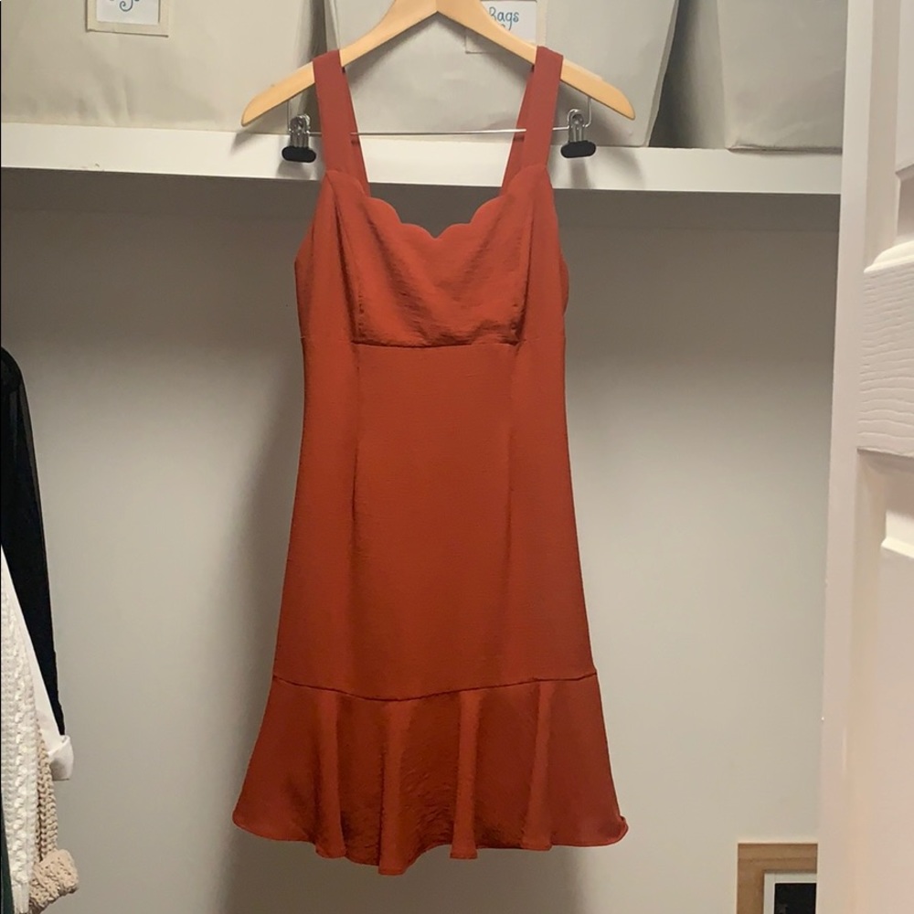 Altar’d State burnt orange dress